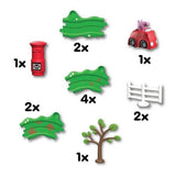 Peppa Pig Whizz Around Peppa's Little Red Car Set