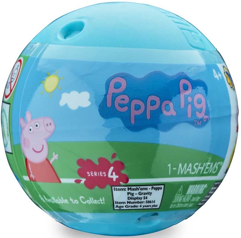 Peppa Pig Mash'ems Character Blind Box Capsule Toy - Old Railway Line Garden Centre