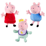 Peppa Pig Plush Soft Toy (Choice of 3)