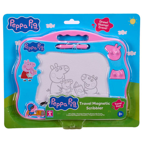 Peppa Pig Travel Magnetic Scribbler Toy - Old Railway Line Garden Centre