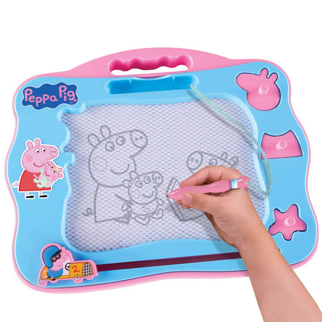 Peppa Pig Travel Magnetic Scribbler Toy - Old Railway Line Garden Centre