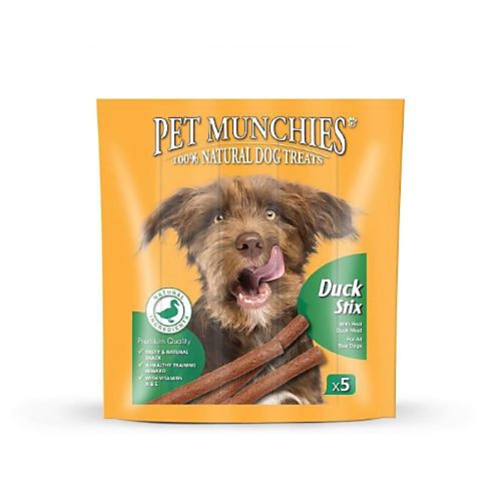 Pet Munchies 50g Duck Stix Dog Treats