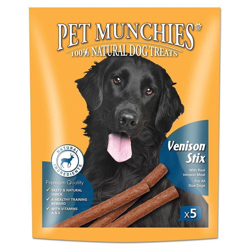 Pet Munchies 50g Venison Stix Dog Treats