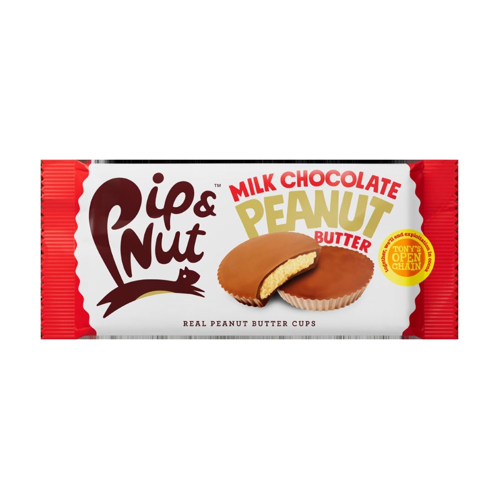 Pip & Nut 31g Milk Chocolate Peanut Butter Cups