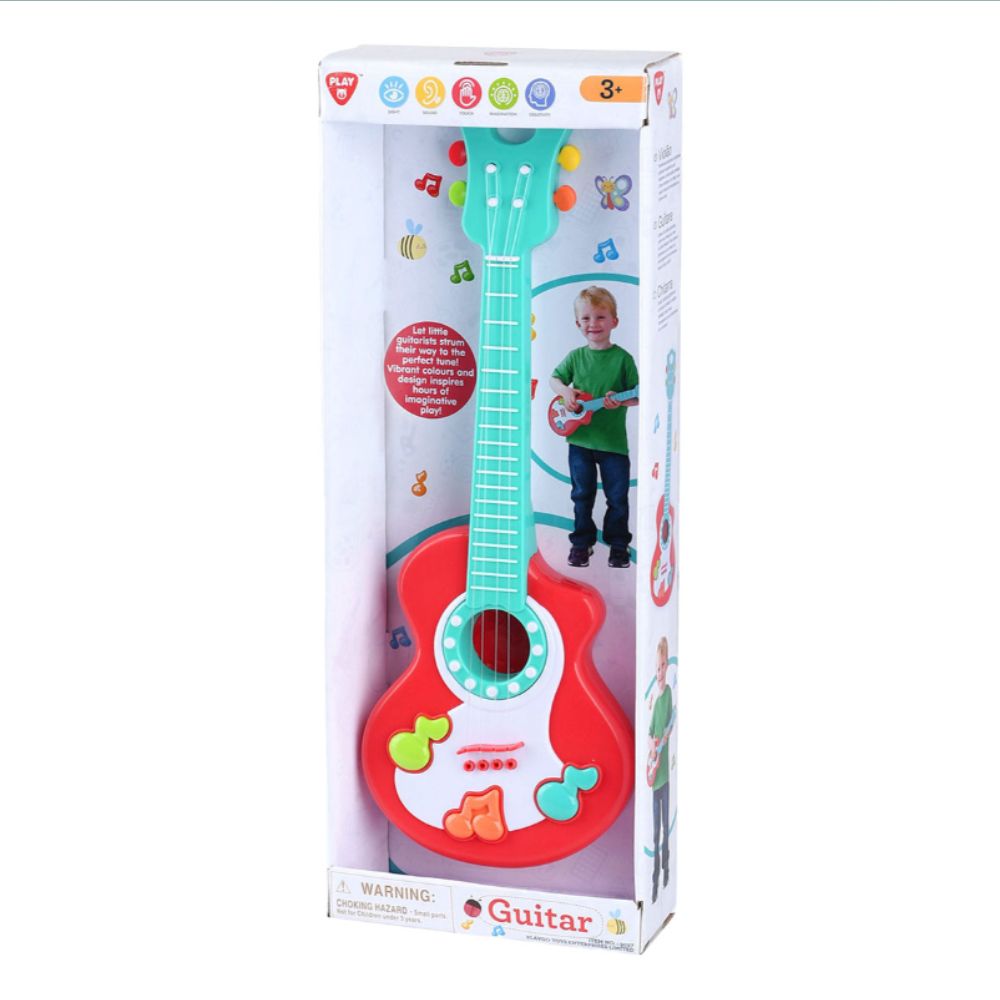 Playgo Guitar with Music Notes