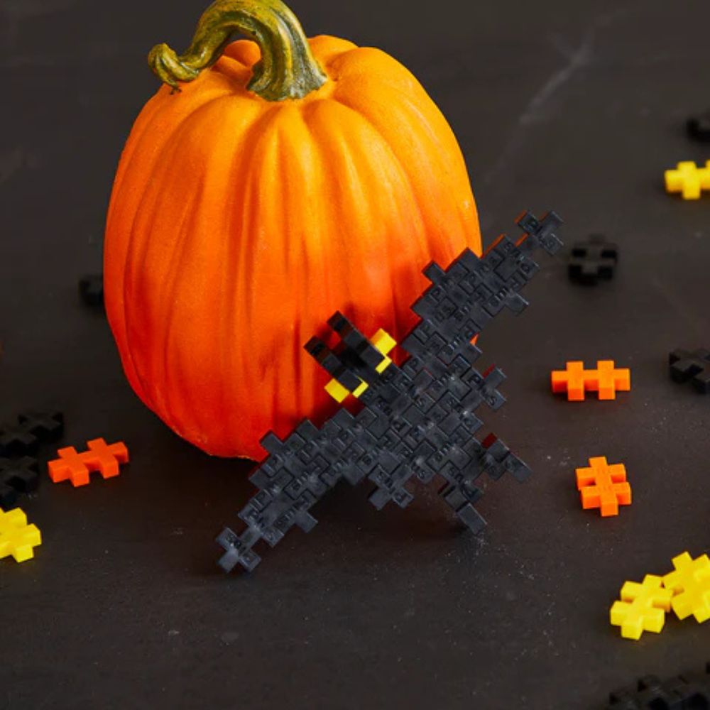 Plus Plus 100 Piece Tube Halloween Colour Mix Construction Kit