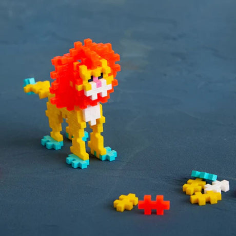Plus Plus 100 Piece Tube Lion Construction Kit