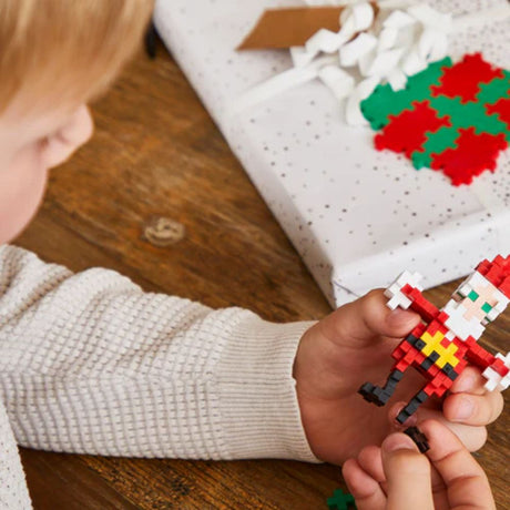 Plus Plus 100 Piece Tube Santa Construction Kit