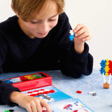 Plus Plus 125 piece Activity Pad Transportation Construction Kit