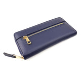 POM Bella Navy Long Purse