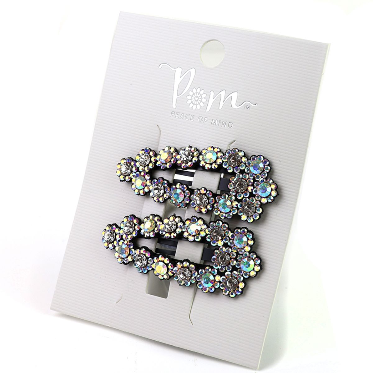 POM Clear Crystal Snap Clip Set