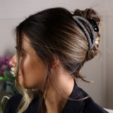 POM Clear Mix Embellished Claw Clip
