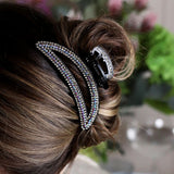 POM Clear Mix Embellished Claw Clip