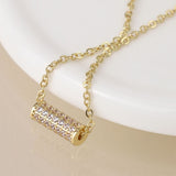 POM Golden Crystal Cylinder Bracelet - Old Railway Line Garden Centre