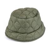POM Polly Khaki Quilted Showerproof Hat