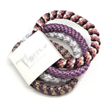 POM Purple Mix 4 Pack Hairbands