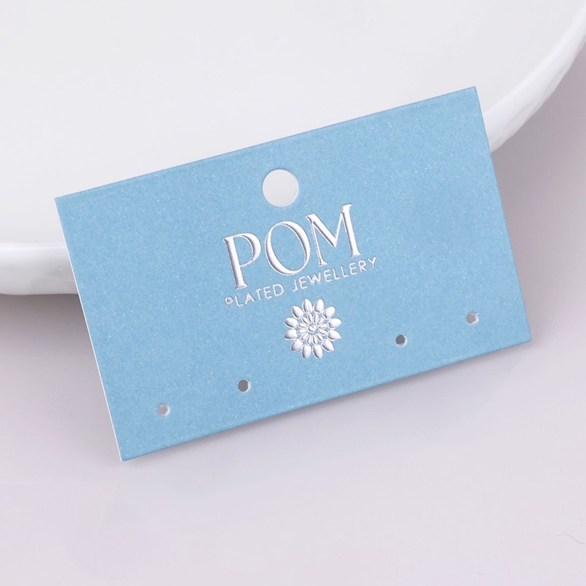 POM Solstice Golden Worn Textured Pebble Stud and Hoop Duo