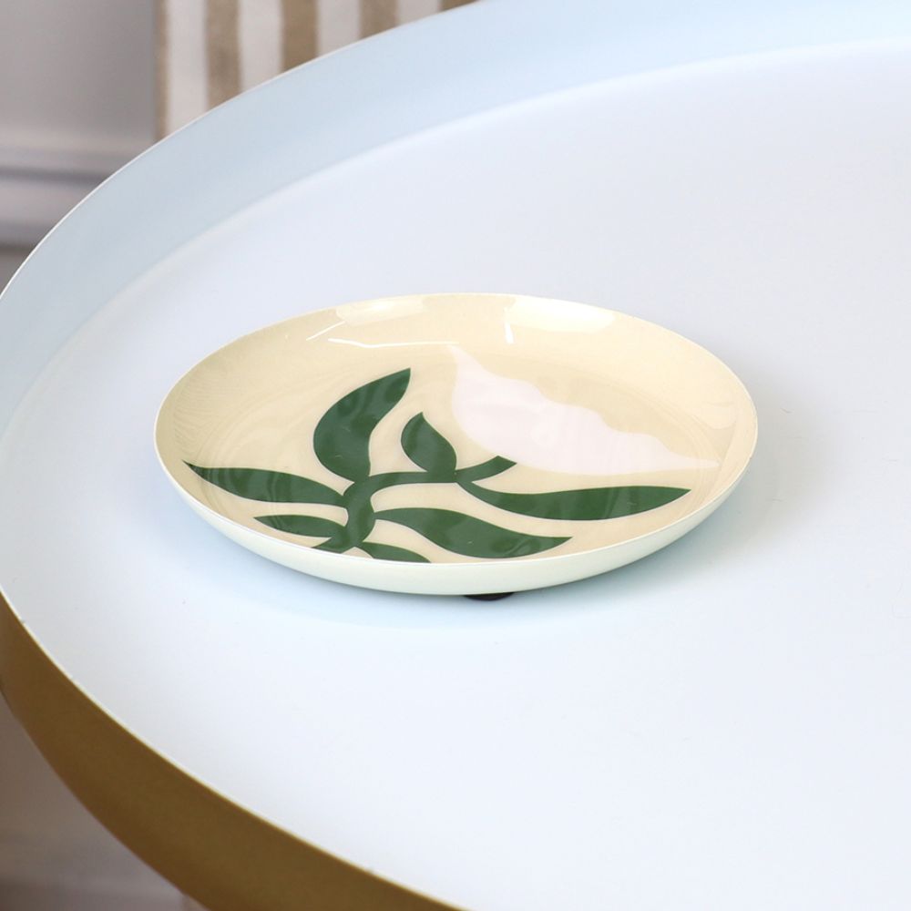 POM Zinnia Trinket Dish - Cream