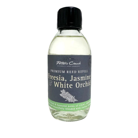 Potters Crouch 200ml Freesia, Jasmine & White Orchid Reed Diffuser Refill - Old Railway Line Garden Centre
