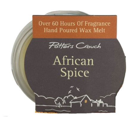 Potters Crouch 40g African Spice Wax Melt Pott - Old Railway Line Garden Centre