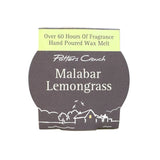 Potters Crouch 40g Malabar Lemongrass Melt Pot - Old Railway Line Garden Centre