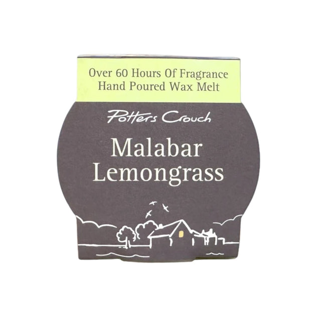 Potters Crouch 40g Malabar Lemongrass Melt Pot - Old Railway Line Garden Centre