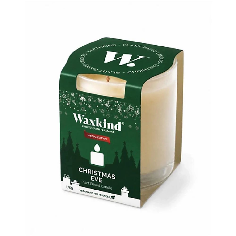 Potters Crouch Waxkind Glass Candle - Christmas Eve