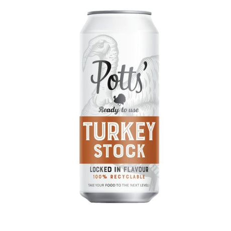 Potts 500g Turkey Stock Can - Old Railway Line Garden Centre