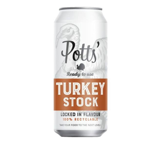 Potts 500g Turkey Stock Can - Old Railway Line Garden Centre