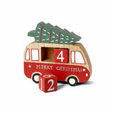 Premier 15cm Wooden Christmas Countdown (Choice of 2 Car - Campervan)