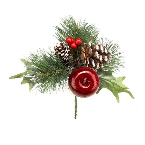 Premier 16cm Frosted Cone and Apple Pick