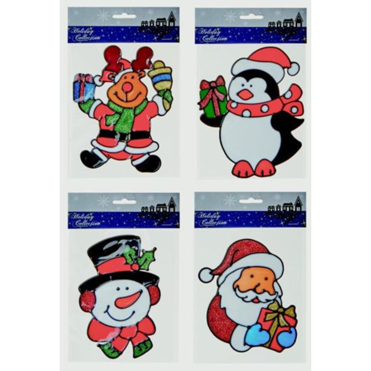 Premier 18cm Christmas Window Clings (Choice of 4)