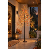 Premier 2.1m Warm White Lit Maple Leaf Tree
