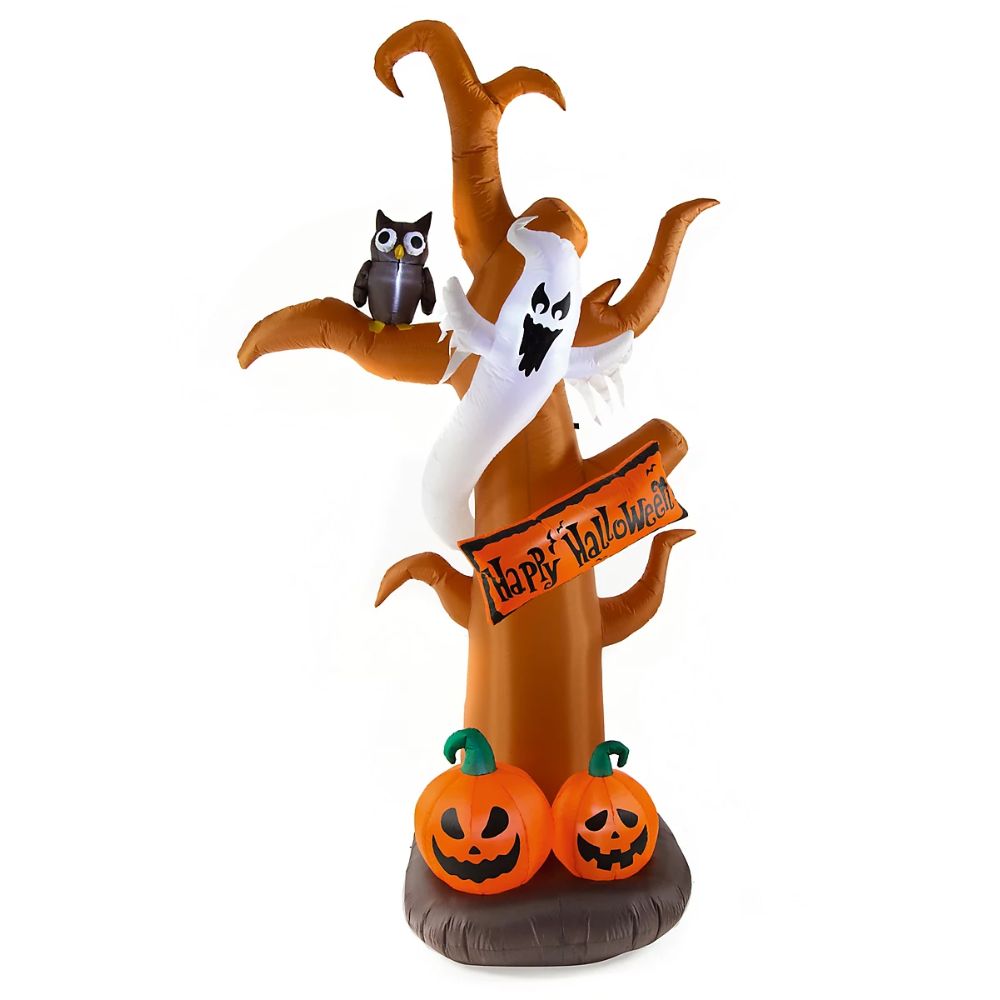 Premier 2.7m Large Display Inflatable Halloween Tree with LEDs