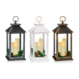 Premier Flickering Flame 27cm Battery Lantern - (Choice of 3)