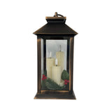 Premier Flickering Flame 27cm Battery Lantern - (Choice of 3)