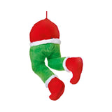 Premier 32cm Hanging Animated Kicking Legs Elf Decoration