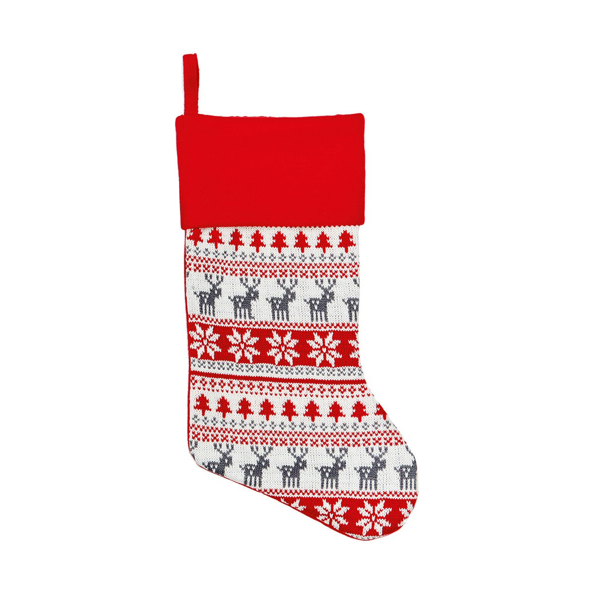 Premier 41cm Knitted Scandinavian Stocking (Choice of 2)