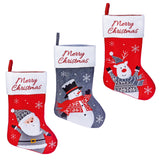 Premier 41cm Red & Grey Stocking (Choice of 3)