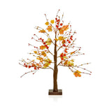 Premier 60cm Battery Operated Warm White Lit Maple Leaf Table Top Tree