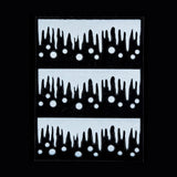 Premier Christmas Flocked Window Stickers (Choice of 3)