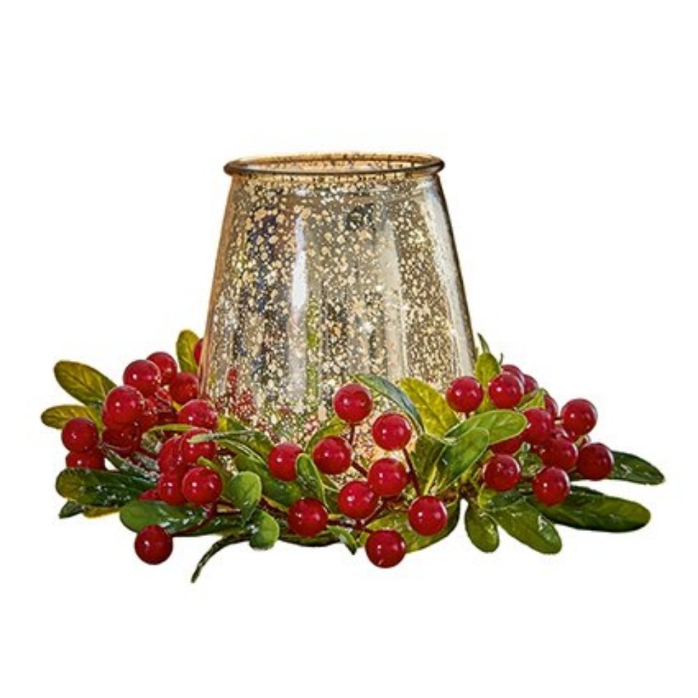 Premier Crackled Glass, Berries & Foliage