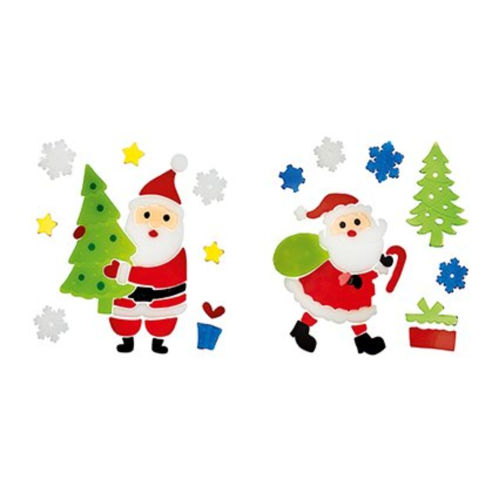 Premier Decorations 20cm Jelly Window Stickers (Choice of 2)