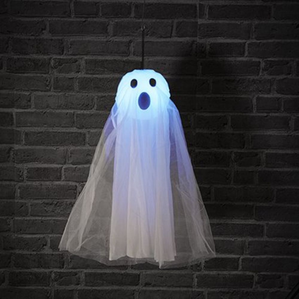 Premier Decorations 30.5cm Battery Operated Lit White Ghost
