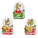 Premier Decorations 4cm Chimney Water Globe (Choice of 3)