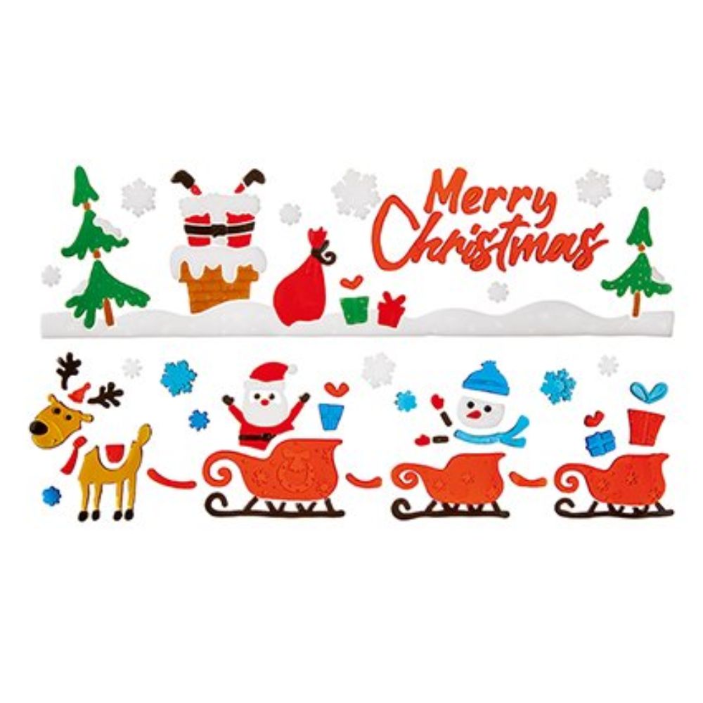 Premier Decorations 50cm Jelly Window Stickers (Choice of 2)