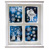 Premier Frosty Christmas Window Stickers (Choice of 3)