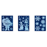 Premier Frosty Christmas Window Stickers (Choice of 3)