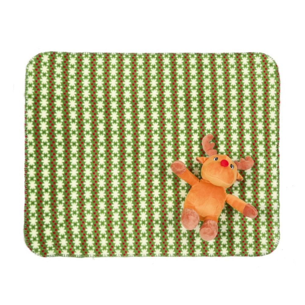 Premier Reindeer Plush Toy With Blanket In gift Box