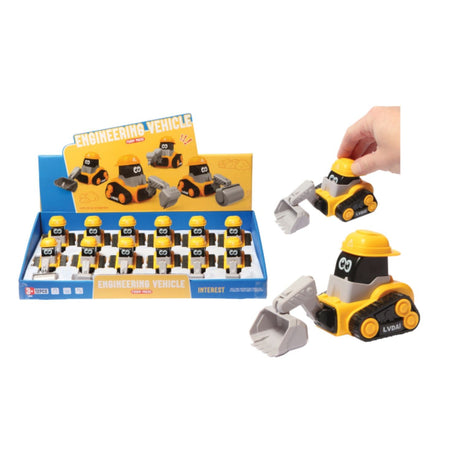 Press & Go Construction Trucks (Choice of 4) - Old Railway Line Garden Centre